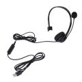 Universal Call Center Headphone 3.5mm USB Wired Business Headset With Mic Volume Control Mute Cancelling Telephone Operator. 