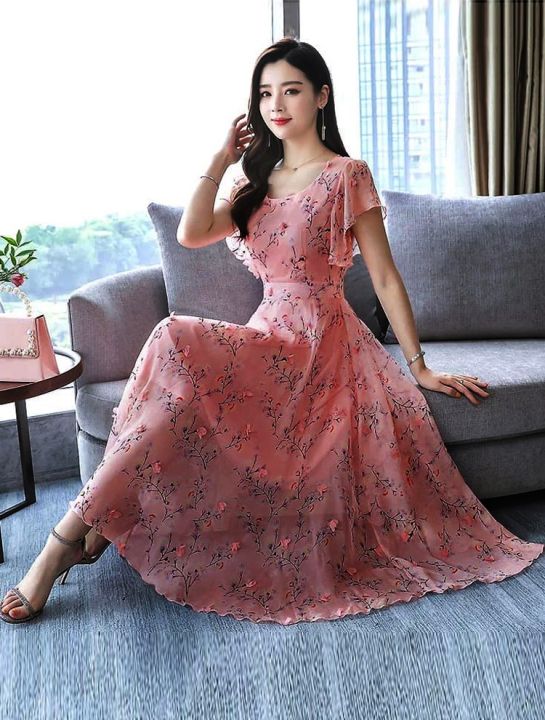 Chinese%20Lilen%20kurti/%20Fashionable%20Dress%20For%20Women%20-%20Image%205