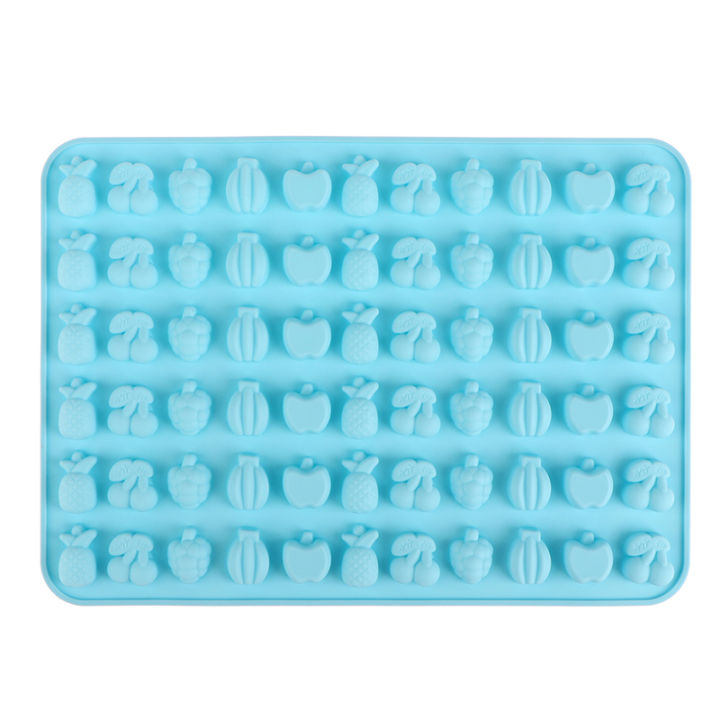 1Pc%2066Cavities%20Cute%20Mini%20Fruit%20Silicone%20Mold%20Gummy%20Chocolate%20Ice%20Cube%20Tray%20Fruit%20Non-stick%20Jelly%20Cake%20Baking%20Decorating%20Tool%20-%20Image%209