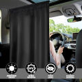 【Shop the Look】 Car Privacy Curtains Universal Car Divider Curtain Between Rear Seat Auto Blackout Curtains Car Sun Shades Side Window Covers.