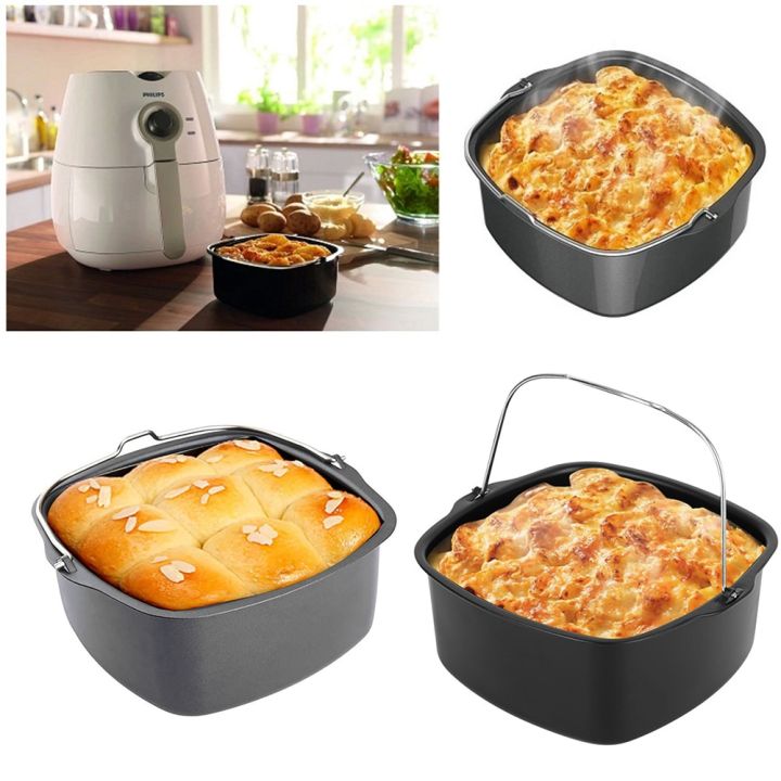 Non-stick Cake Baking Tray Basket Airfryer for Philips Baking Dish