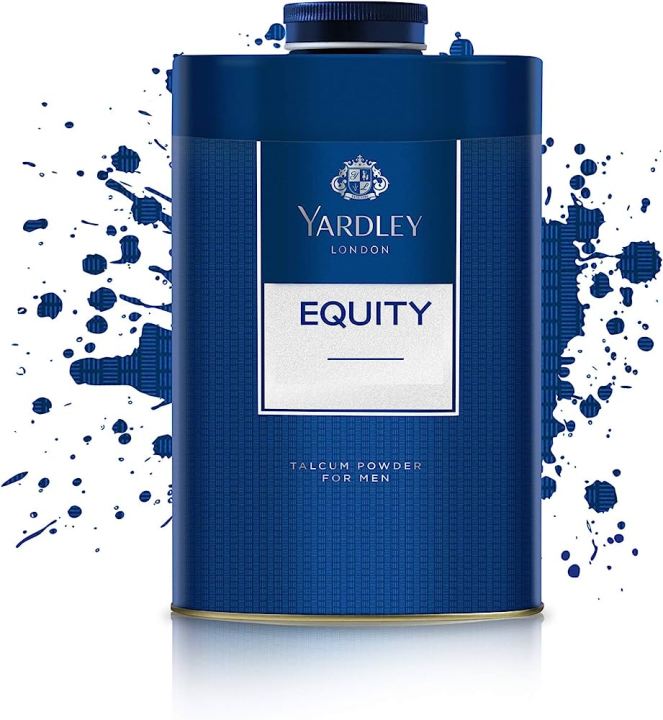 International England product Yardley EQUITY talcum powder used for male - 250 GM