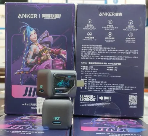 ANKER A9522 League of Legends Wild Rift JINX Version 30W PD Charger