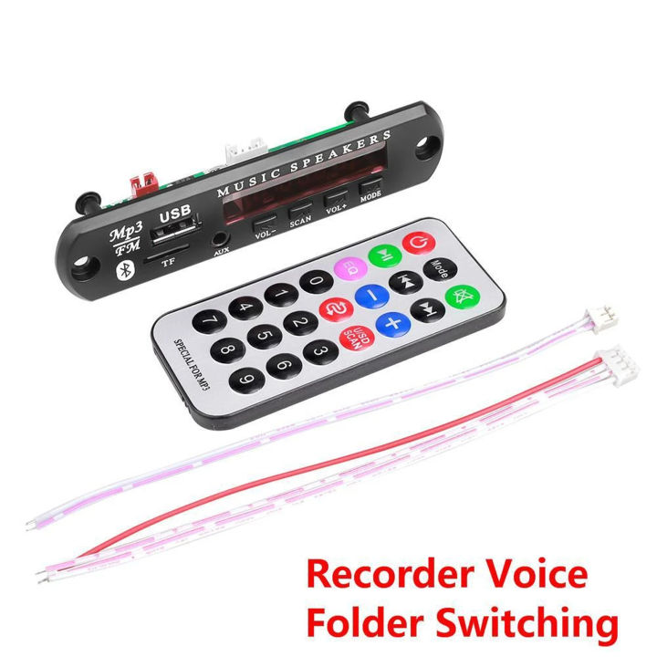 Bluetooth,%20SD%20Card%20Slot,%20USB,%20FM,%203.5mm%20AUX,%20With%20Remote%20Control%20MP3%20Player%20Audio%20Decoder%20Module%20For%20Audio%20Amplifier%20Sound%20Systems%20-%20Image%204
