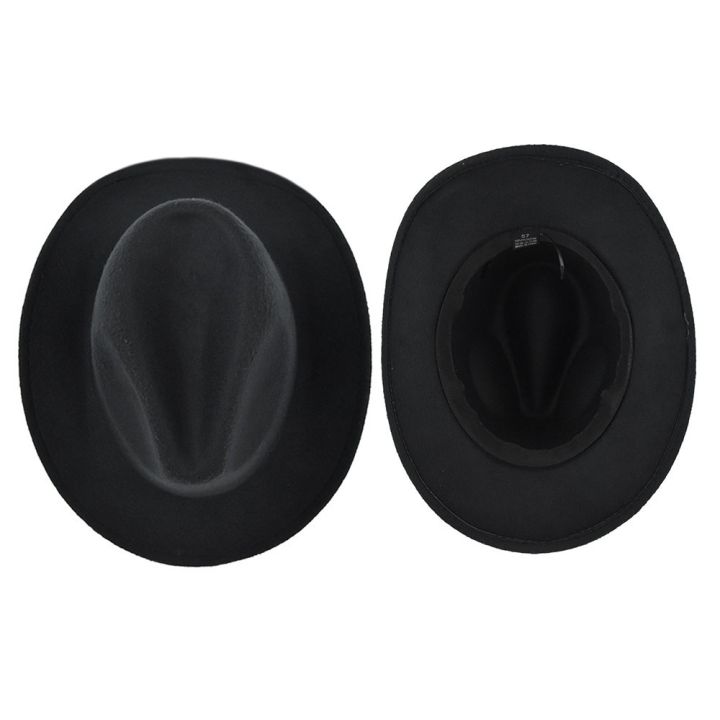 %EF%BC%88NEW%EF%BC%89Black%20Cowboy%20Hat%20Jazz%20Knight%20Hats%20Felt%20Hats%20With%20Bull%20Shaped%20Decor%20Grassland%20Country%20Hat%20Sombrero%20-%20Image%207