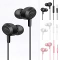 1PC 3.5mm Wired Earphones Universal In-ear Headphones Portable Subwoofer Stereo Sports Earphone With Mic Noise Cancelling Earbud. 