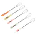 Small Fashionable Kitchen Accessories Baking Tools Cartoon Ceramic Handle Stirring Whisk Egg Mixer Blender Egg Beater. 