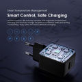 Cannon 18S 18W Wall Charger Kit with Micro USB Type C  Lightning cable. 