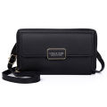 Fashion Female Soft Leather Single Shoulder Bag Large Capacity Women Messenger Wallet Solid Color Ladies Casual Diagonal Purse. 