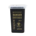 【KAMDSS015】Tattoo Needles Garbage Container Danger Waste Small Cabinet Kitchen Trash Can For Kitchen Cupboard Waste Bin Black. 