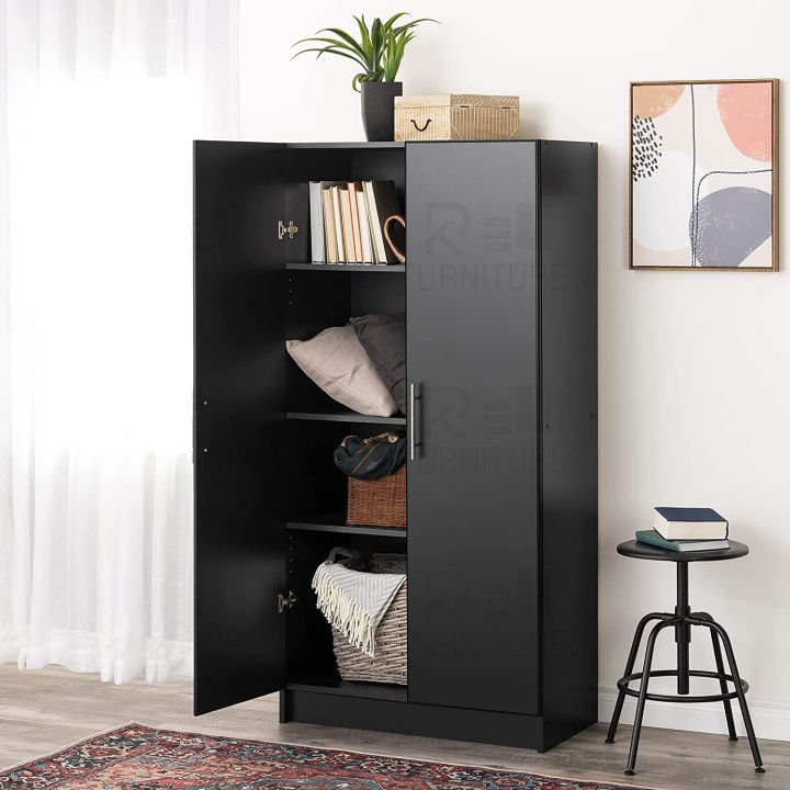 Indulge Durablity - Premium Quality - RK 2 Part Black Standing storage ...