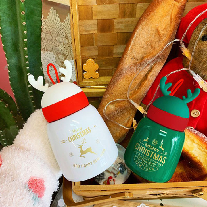 340ml%20Christmas%20Elk%20304%20Stainless%20Steel%20Thermos%20Cup%20Korean%20Couples%20Water%20Bottle%20With%20Lid%20Portable%20Coffee%20Mugs%20Gift%20Decorations%20-%20Image%205