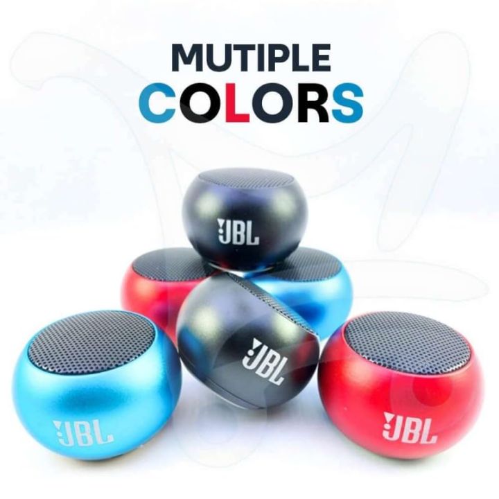M3 MiNi Portable Metal wireless Bluetooth Speaker with outstanding sound quality.