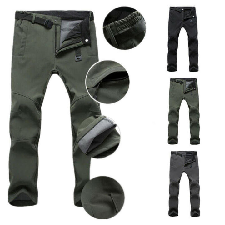 Fleece%20Lined%20Men%20Trousers%20Versatile%20Windproof%20Breathable%20Winter%20Trousers%20Walking%20Men'S%20Hiking%20Pants%20for%20Outdoor%20Activities%20-%20Image%202