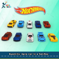 HOT WHEELS Mini Die Cast Metal Cars 10 Pcs (Random Color) Set Made in China For Kids.