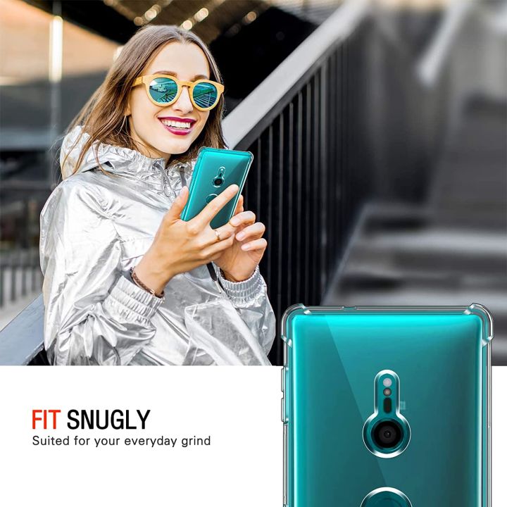 For%20Sony%20Xperia%20XZ3%20Back%20Cover%20Shockproof%20Transparent%20Soft%20TPU%20Silicone%20Protector%20Phone%20Case%20with%20Shock%20Absorption%20Bumper%20Corners%20-%20Image%208