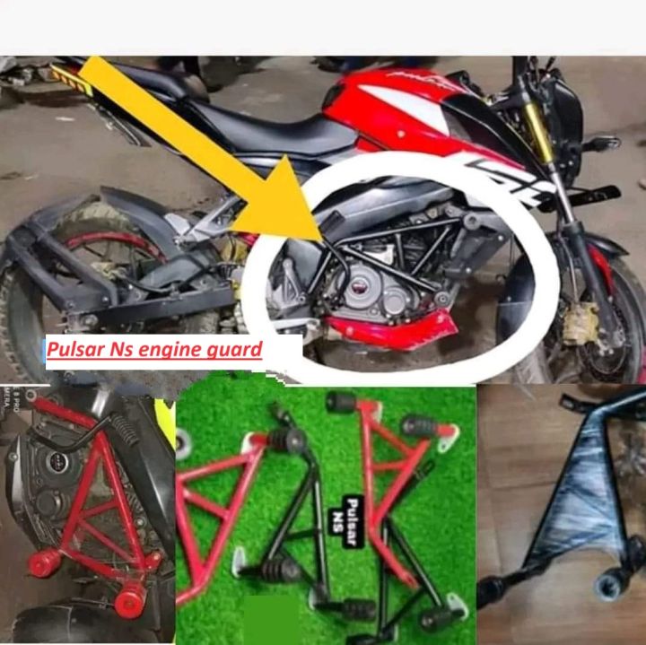 Crash guard for Pulsar NS Engine Guard Crash Guard Bumper