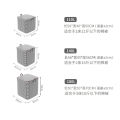 Big Mac Clothes Case Dustproof Moisture-Proof Quilt Organizer Bag Laundry Basket Dormitory Moving Box Can Be Portable Folding.