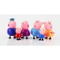 Peppa pig friend Action Figure Pelucia Anime Toys Boy girl gift set. 