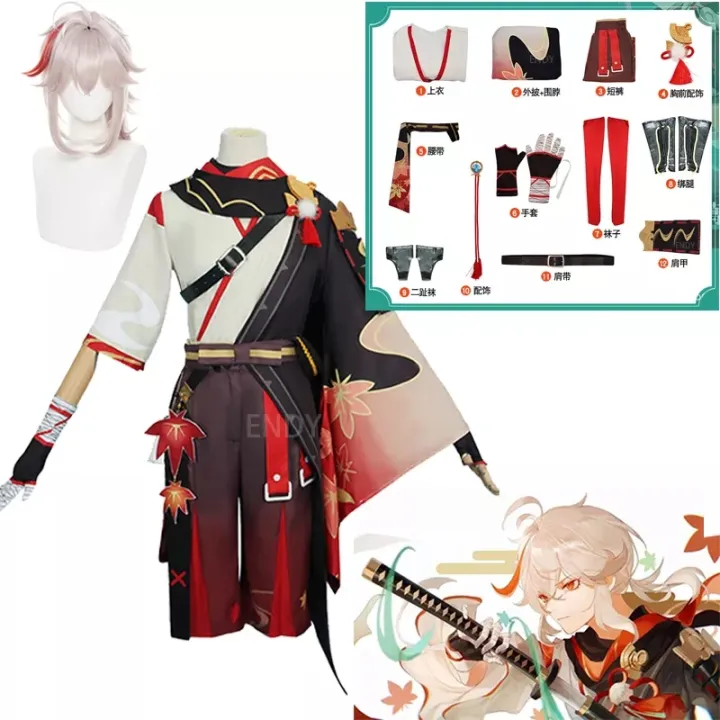 Kazuha%20Cosplay%20Costume%20Game%20Yuanshen%20Impact%20Kaedehara%20Kazuha%20Cosplay%20Yuanshen%20Impact%20Uniform%20Wig%20Halloween%20Party%20for%20Men%20Wowen%20-%20Image%205