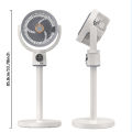 USB Plug-in Use Air Circulation Fan Household Electric Fan Turbine Silent Convection Floor Fan Timing, Operated Mini Fan.