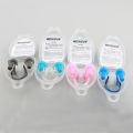 Nose Clip for Swimming Earplug Set Silicone round Box Nose Clip Ear Plug Diving Swimming Product Silicone Nose Clip Earplug Set. 