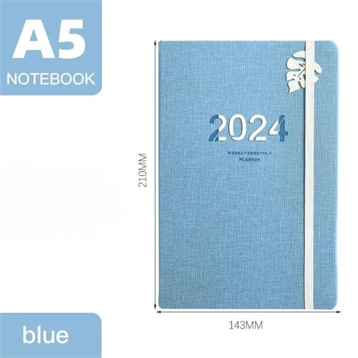 English%202024%20Planner%20Diary%20Versatile%20Paper%20A5%20A5%20Strap%20Notebook%20Hardcover%202024%20Year%20Notepad%20for%20Office%20Supplies%20School%20Supplies%20-%20Image%209