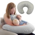 Minky Nursing Pillow Cover, Breastfeeding Pillow Positioner Slipcover Fits for Baby Boy Girl Support Removable Cover. 