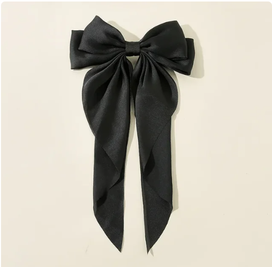 2023%20New%20Women%20Large%20Bow%20Hairpin%20Summer%20Chiffon%20Big%20Bowknot%20Stain%20Bow%20Barrettes%20Women%20Solid%20Color%20Ponytail%20Clip%20Hair%20Accessories%20-%20Image%209