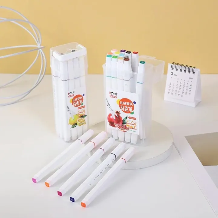 18%2036%2048%20pcs/set%20Highlight%20Pen%20Solid%20Color%20School%20Stationery%20Marker%20Office%20Supplies%20Student%20Marker%20Textbook%20Highlighter%20Gift%20-%20Image%203