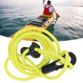 Kayak Accessory DIY Elastic Paddle Leash Bungee Rope Buckle Combination Lanyard Canoe. 