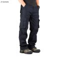 Flexible 6 Pocket Black Mobile Pant For Men's.