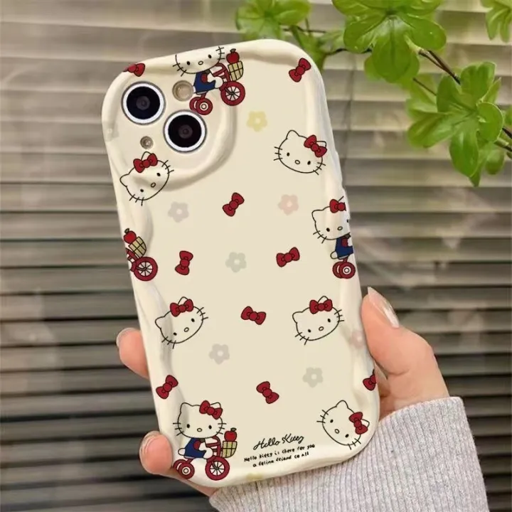 itel%20A50%20Cartoon%20Pink%20KT%20Cat%20Phone%20Case%20Soft%20Protection%20Back%20Cover%20-%20Image%205