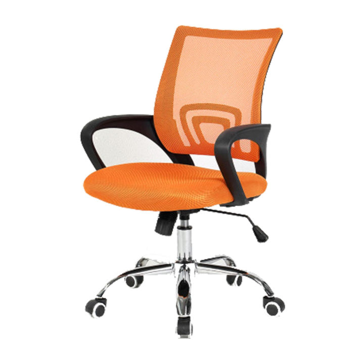 (JZ-OF09)%20Fashionable%20orange%20mesh%20chair%20for%20fashion%20lover%20-%20Image%203