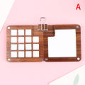 Empty Wooden Watercolor Palette Ins Style Travel Portable Mini Watercolor Acrylic Paint Box Square Tray Box Art Painting Supplie. 