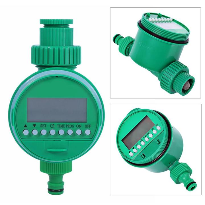 Garden Water Timer Automatic Electronic Watering Timer Home Solenoid Valve Irrigation Timer Controller Watering Sprinkler System