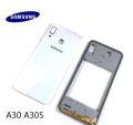 For Samsung Galaxy A30 Housing Frame with Battery Cover Replacement Back Battery Cover  Glass Case - Back Cover. 