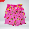 Toddler Baby Elasticated Summer Printed Cotton Short Pant From Levin. 