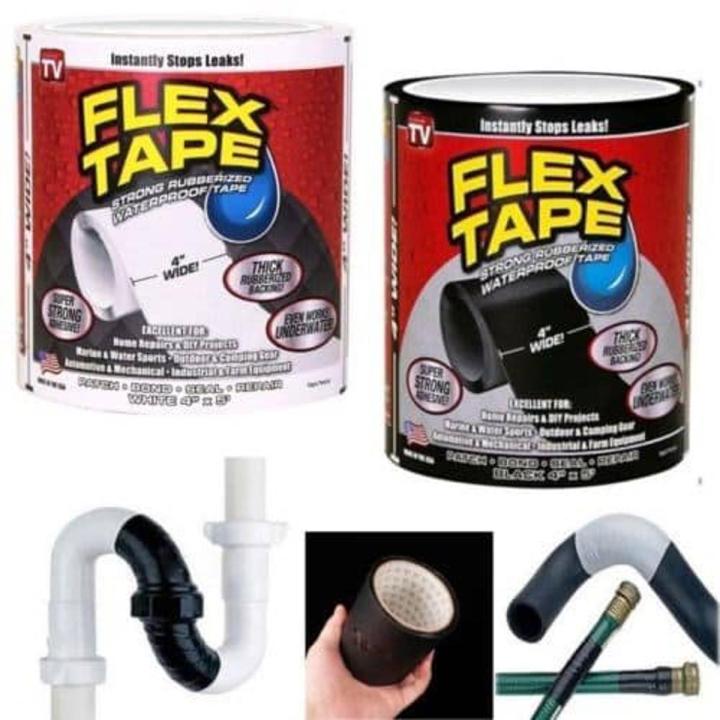 Waterproof Tape for Pipes Patch Holes Super Strong Fiber flex tape Stop ...