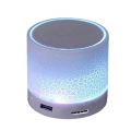 Wireless Mini Speaker, Subwoofer, Dazzle Crackle 7 Colour Light Wireless Mini Speaker, Portable Small Speaker. 