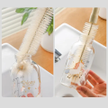 Wooden Bottle Cleaning Brush - Long Handle Kitchen Tool For Easy And Effective Cleaning. 