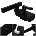 Woodworking Positioning Limiter 45 T Slot Miter Track Stopper Carpenter's Slot Limiter Guide Slider Locator Limiter.