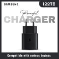 Samsung 25W Super Fast Charging PD Adapter (EP-TA800).