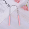 【Good-Love Store】(NEW)Stainless Steel Tongue Cleaner Scraper Care Bad Sweeper Health Tool.