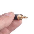5Pcs Lavalier Lapel Microphone 3.5mm Plug with M6 Internal Thread Internal Thread Cable For-Sony For-Sennheiser. 