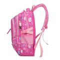 3Pcs Per Set Pink Bow Print Girl School Backpack Large Capacity Nylon Waterproof School Bags for Girl Lovely Girl Shoulder Bag-Pink 3310.