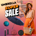 BMW Motorsport Umbrella 10 Ribs Auto Open UV-Protected Windproof Automatic Umbrella.. 