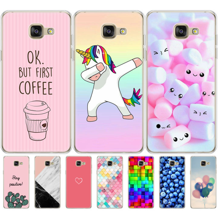silicon%20case%20For%20Samsung%20Galaxy%20A7%202016%20A710F%20A710%20-A710F%20Case%20soft%20TPU%20Back%20Cover%20Capa%20For%20Samsung%20A7%202016%20A7%206%20pink%20summer%20-%20Image%203