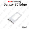 For Samsung Galaxy S6 Edge Sim Tray Micro SD Card Slot with Sim Ejector Pin Replacement Parts.