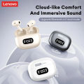 Original Lenovo LE207 TWS Wireless Bluetooth 6.0 Earphones LED Digital Display Travel Sports Headphones Low Latency HIFI Audio Comfort.